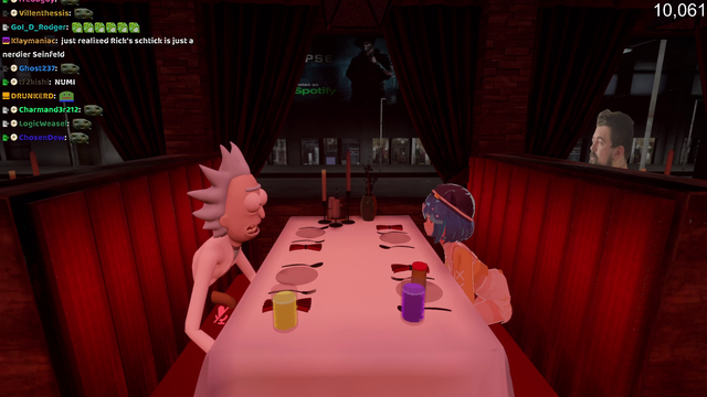 Bao meeting Rick and Morty