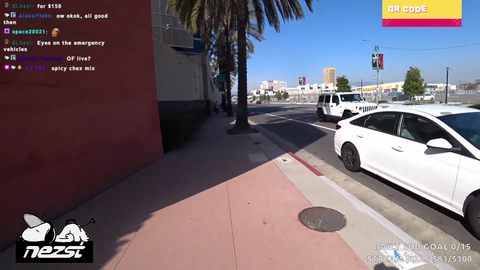 Police chase and car crash caught live