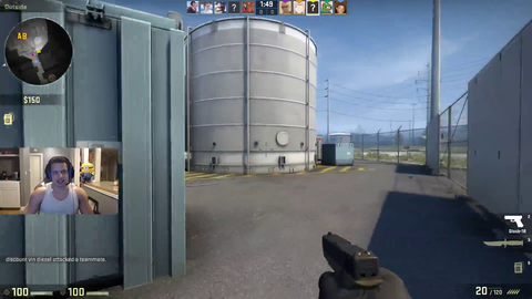 Tyler tries to play csgo