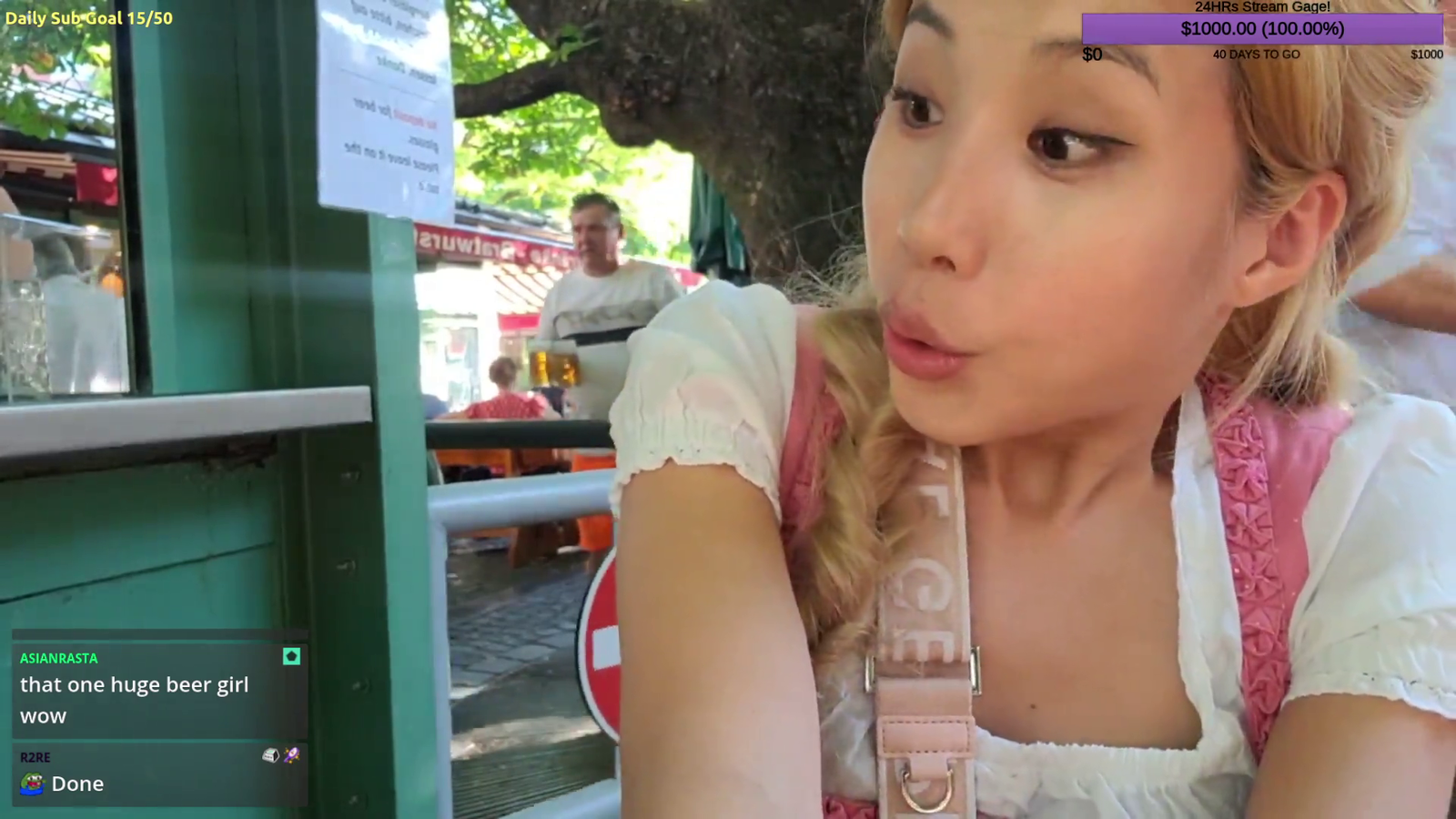 Korean streamer survives one German beer