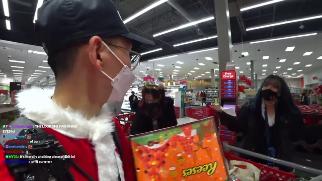 Black guy almost punches Asian streamer at Target #StopAsianHate