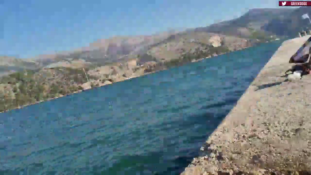 greek stabbed fish
