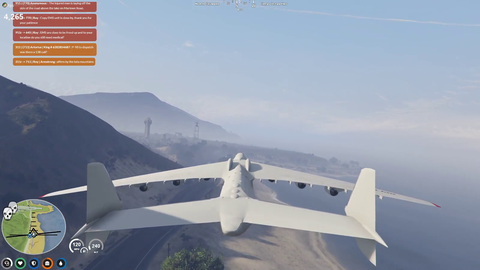 Cleanbois crash into the LSPD plane while on a bank chase