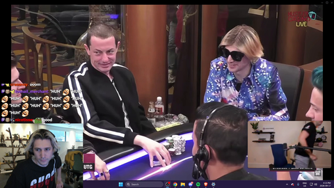 xQc gets trolled by 3x WSOP Champ Doug Polk for his Poker outfit