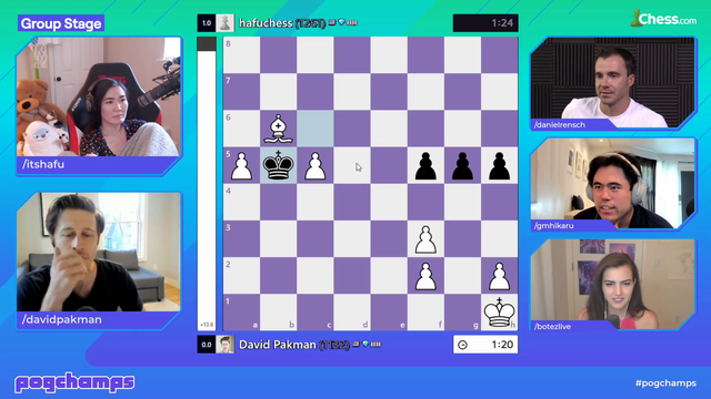 Disaster in chess match between Hafu and David Pakman
