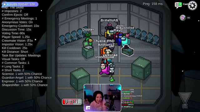 X asks Fuslie about her PhD