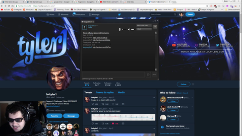 Overwatch unmutes all accounts and then mutes tyler1 again after doing nothing "not playing for 8 months"