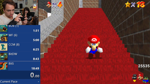 Mizkif Asks Emi For Help In SM64