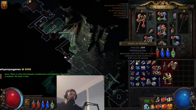 Just a Normal Forsen Stream playing POE
