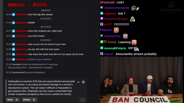 A viewer who linked porn