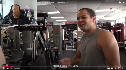 THE MOUNTAIN watching Camp Knut vods while streaming!