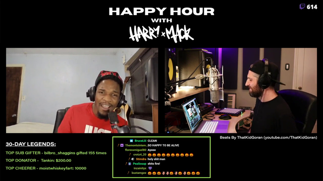 Two guys make an instant freestyle song - Harry Mack and Great Leon