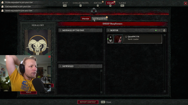 Quin gets the blizzard special