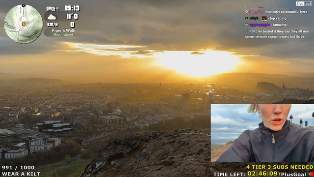 Velcuz caught the prettiest sunset of 2026