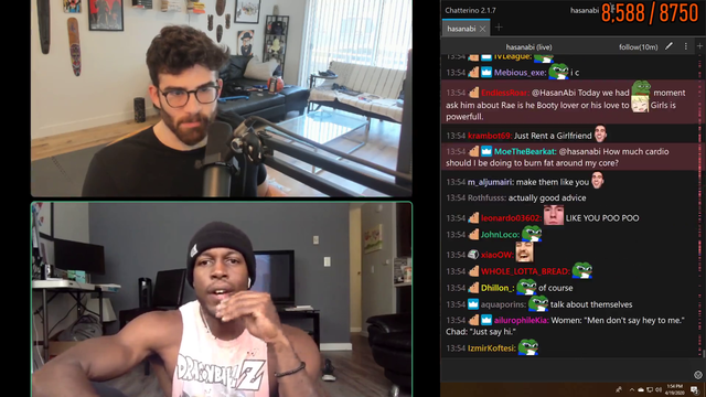 Hasan gets MOGGED and BTFO by GIGACHAD