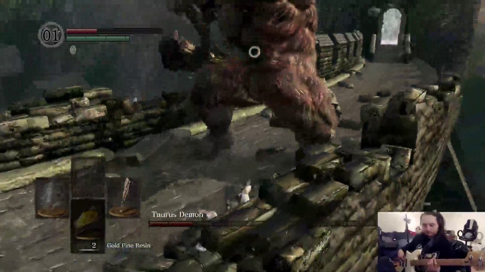 Small Streamer Kills Multiple Dark Souls Bosses with an Electric Bass