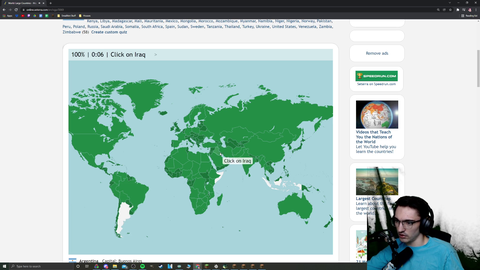 SmallAnt shows off geographical knowledge