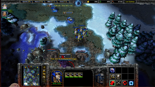 Sunglitters struggling in WC3