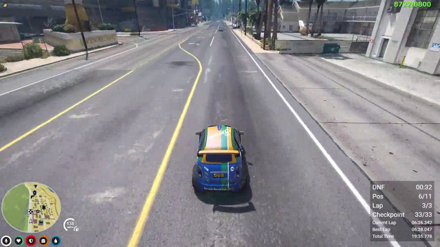Bogg finishes race and runs into his twin brother