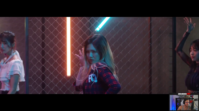 Jake excited for Hachu's rappin' in Bang Bang music video