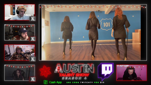 xQc's new backup dancers