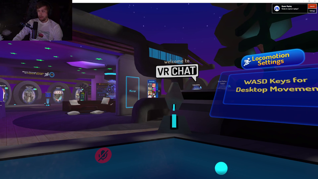 Soda shows what avatar he used in the VR Chat orgy