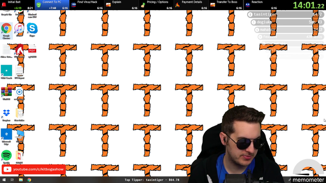 Kitboga meets a mean scammer
