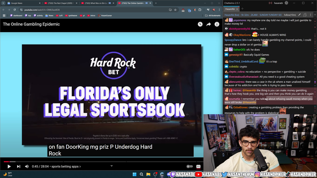 Hasan Says He Refused Saudi Money Even When He Was Broke!