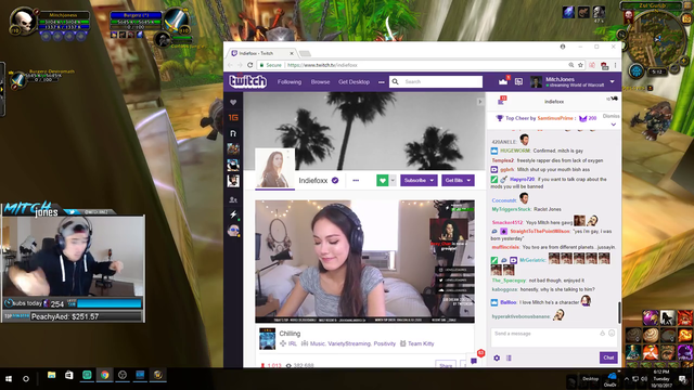 Mitch Spits Fire