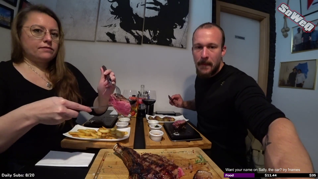 Bloody (as) hell meat