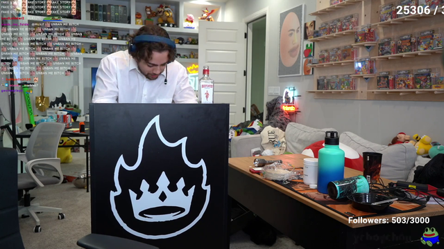 Satan shows up at Mizkif church