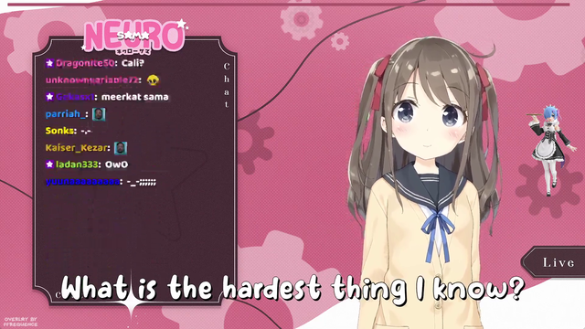 Cold truth that neuro-sama knows