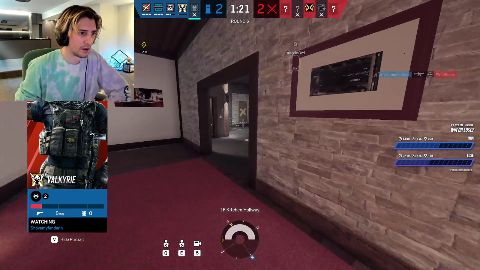 xqc's comms in R6: Siege