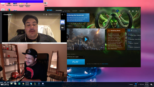 NMP and Greek : Opposed reactions to a fan submitted clip.