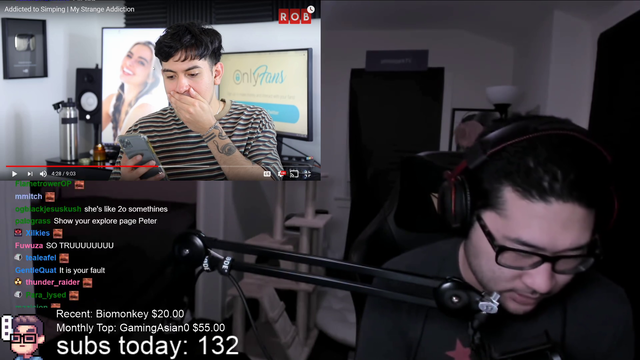Peter shows his instagram recommended list