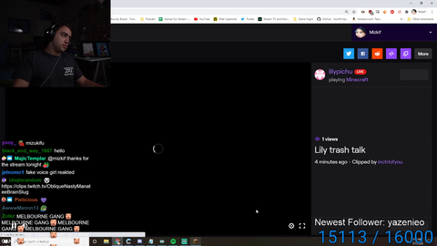 Mizkif with a wholesome message for Lilypichu