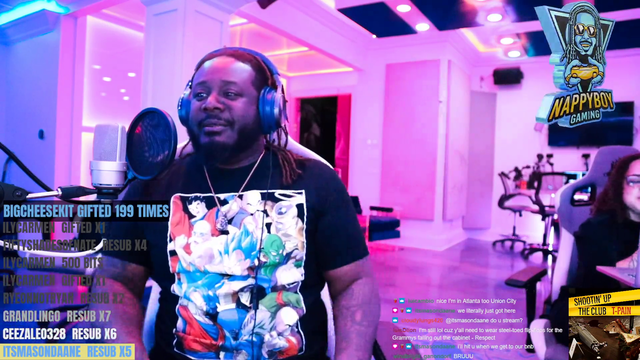 T-Pain forgets his daughter is in chat