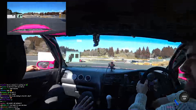 Mizkif Does Donuts around Sammit's Camera Man