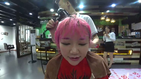 Eloise Squeezing Her Hog
