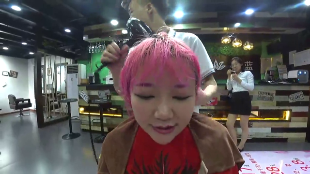 Eloise Squeezing Her Hog