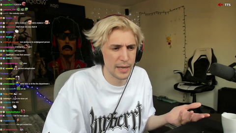 xQc says Minx was completely unresponsive when the paramedics got there