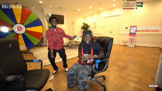 Kodak Black seemingly popped some sort of drug while on Kai Cenat's stream and started acting odd minutes after
