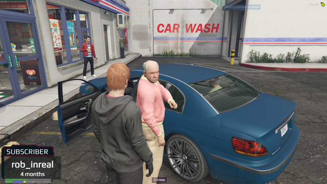 The second after soda got keys to a car