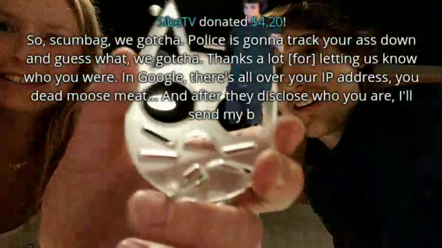 Mitch jones on a date with a crazy chick monkaS