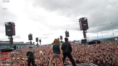 MC THUNDER live @Rock am Ring /w Electric Callboy