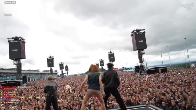 MC THUNDER live @Rock am Ring /w Electric Callboy