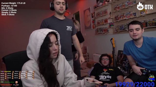 Maya gets rushed