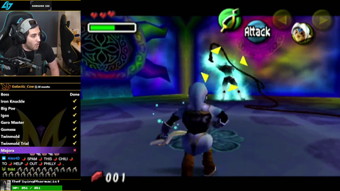 MajinPhil becomes the 1st to complete Majora's Mark with a NO HIT run.