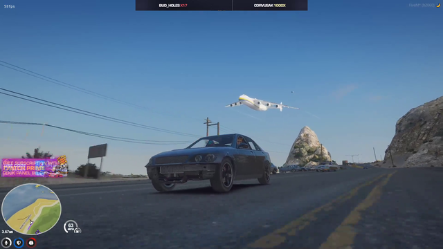 CG rob Paleto with 1 cop on scene, Cleanbois fly helicopter into cops in plane, easiest escape of all time