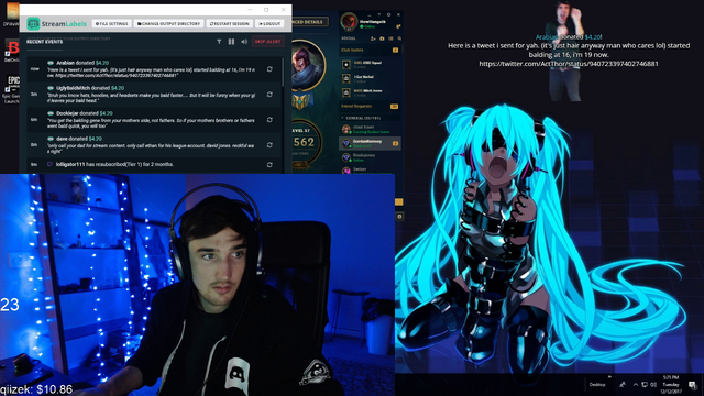 Mitch's viewer tries to comfort him